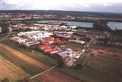 Luftbild Gewerbegebiet