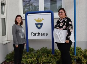Zwei neue Gesichter im Rathaus